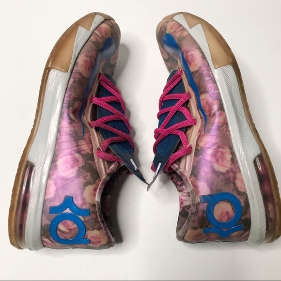 Nike KD 6 VI Aunt Pearl sneakers 5.5 Y - Picture 6 of 14